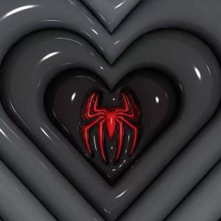 Spider-Man heart wallpaper