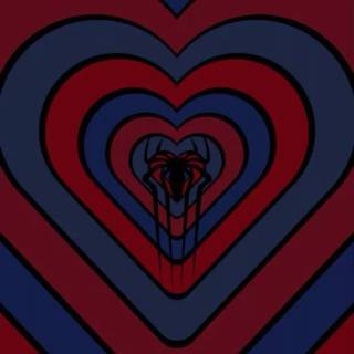 Spider-Man heart wallpaper