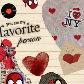 Spider-Man heart wallpaper