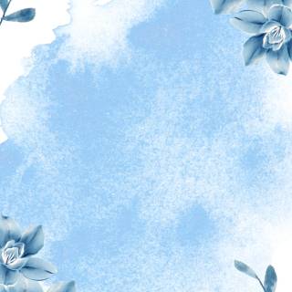 Elegant blue wallpaper