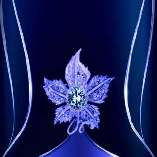 Elegant blue wallpaper