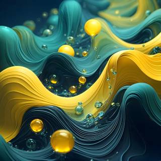 Elegant blue wallpaper