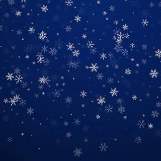 Blue snowflakes wallpaper