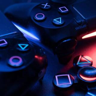 Playstation console wallpaper