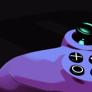 Playstation console wallpaper