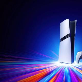 Playstation console wallpaper