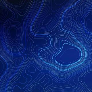 Blue topographic wallpaper