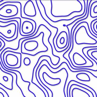 Blue topographic wallpaper