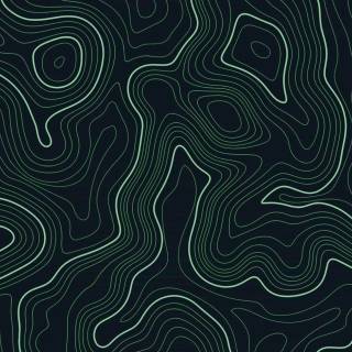 Blue topographic wallpaper