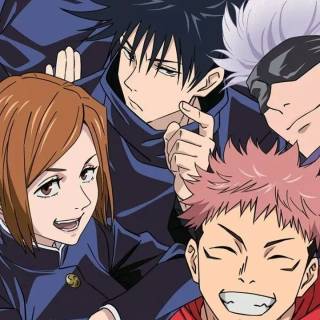 Jujutsu Kaisen group wallpaper