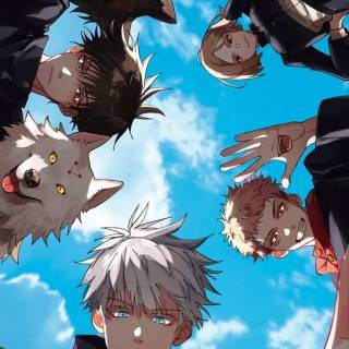 Jujutsu Kaisen group wallpaper