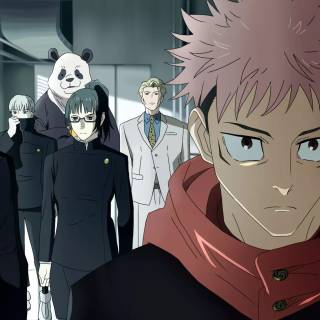 Jujutsu Kaisen group wallpaper
