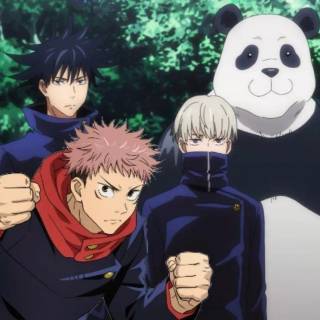 Jujutsu Kaisen group wallpaper
