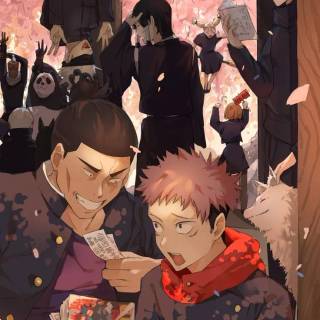 Jujutsu Kaisen group wallpaper