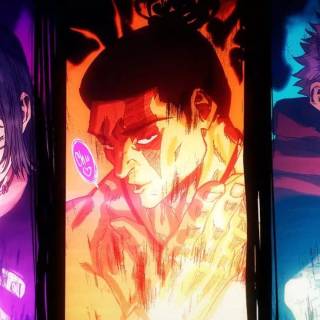 Itadori and Todo wallpaper