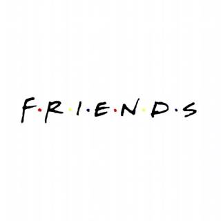 Friends black and white wallpaper
