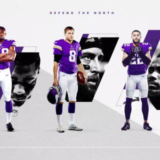 Minnesota Vikings players wallpaper