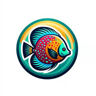 Fish logo wallpaper