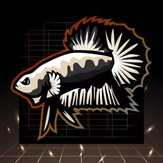 Fish logo wallpaper