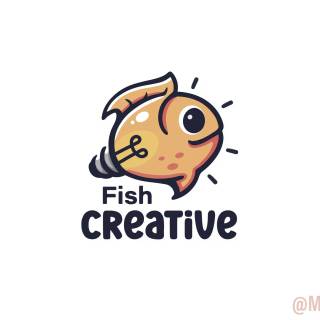 Fish logo wallpaper