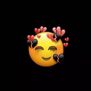 Sad face Emoji wallpaper