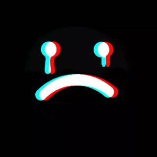 Sad face Emoji wallpaper