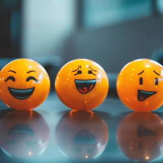 Sad face Emoji wallpaper