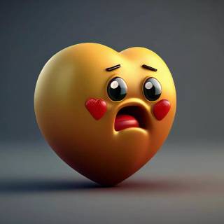 Sad face Emoji wallpaper