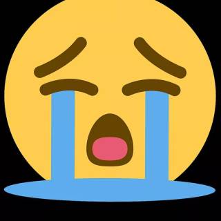 Sad face Emoji wallpaper