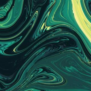 Green liquid wallpaper