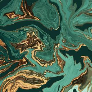 Green liquid wallpaper