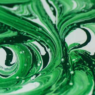 Green liquid wallpaper