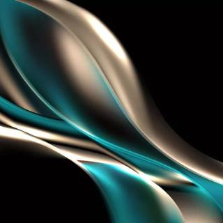 Green liquid wallpaper