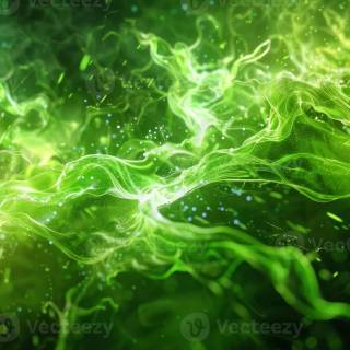 Green liquid wallpaper