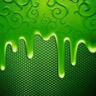 Green liquid wallpaper
