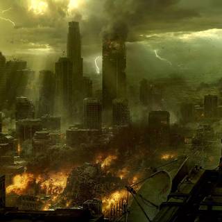 World destruction wallpaper