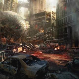 World destruction wallpaper