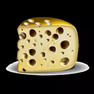 Swiss cheese wallpaper