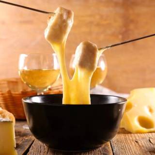 Swiss cheese wallpaper