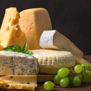 Swiss cheese wallpaper