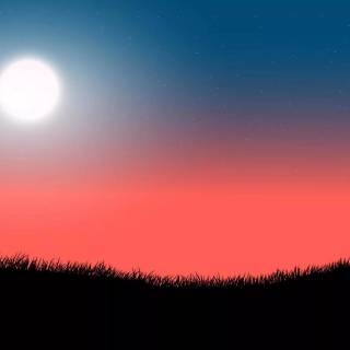 Night drawing wallpaper