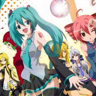 Miku and Teto wallpaper