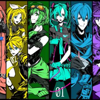 Miku and Teto wallpaper