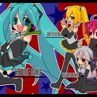 Miku and Teto wallpaper