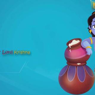 Baby Lord Krishna wallpaper