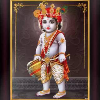 Baby Lord Krishna wallpaper