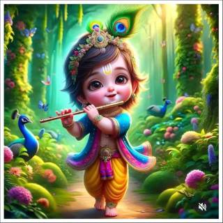 Baby Lord Krishna wallpaper