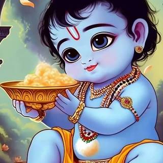 Baby Lord Krishna wallpaper