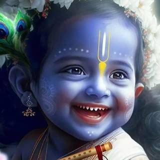 Baby Lord Krishna wallpaper