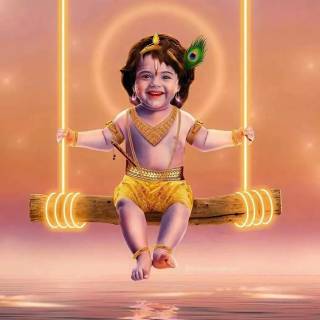 Baby Lord Krishna wallpaper